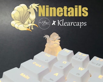 NINETAILS | Keycap | Clear