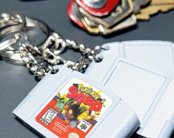 Detailed Nintendo N64 Cartridge Keychains!