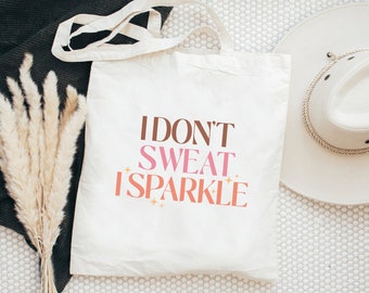 Gym Cotton Canvas Tote Bag, Aesthetic Tote Bag, Gym Bag, Canvas Tote Bag, Cute Gym Motivation Bag, Fitness Aesthetic, Motivational Tote