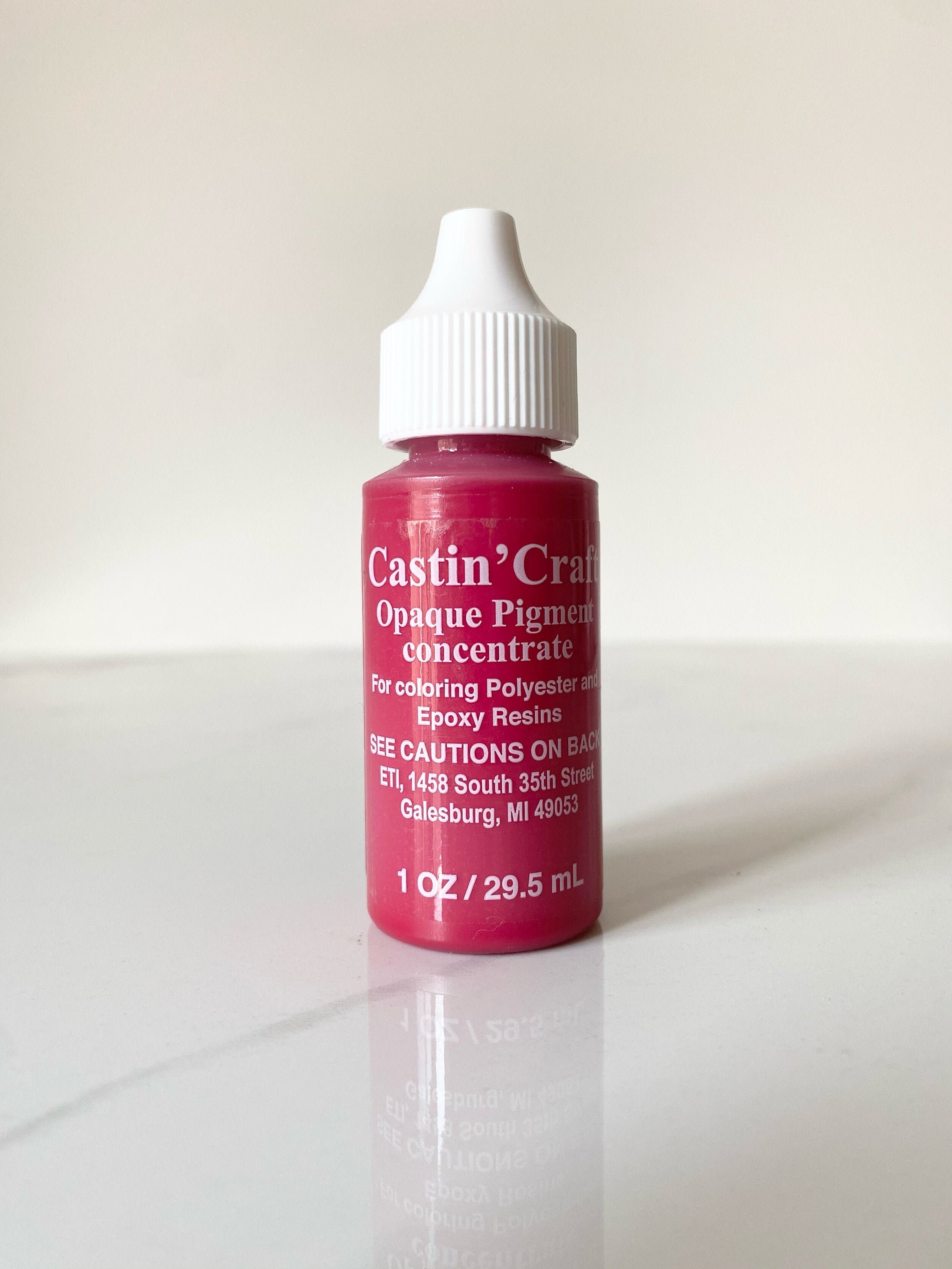 Dye Colorant Tint Resin Epoxy 30ml Opaque & Transparent Color by Castin  Craft