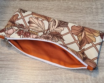 Autumn Vintage Pencil Pouch | Handmade Gifts