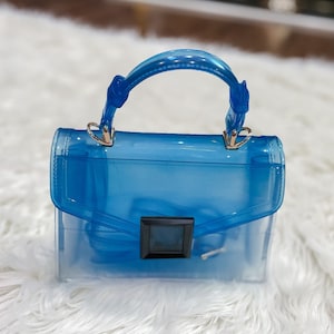 Blue clear bag Etsy