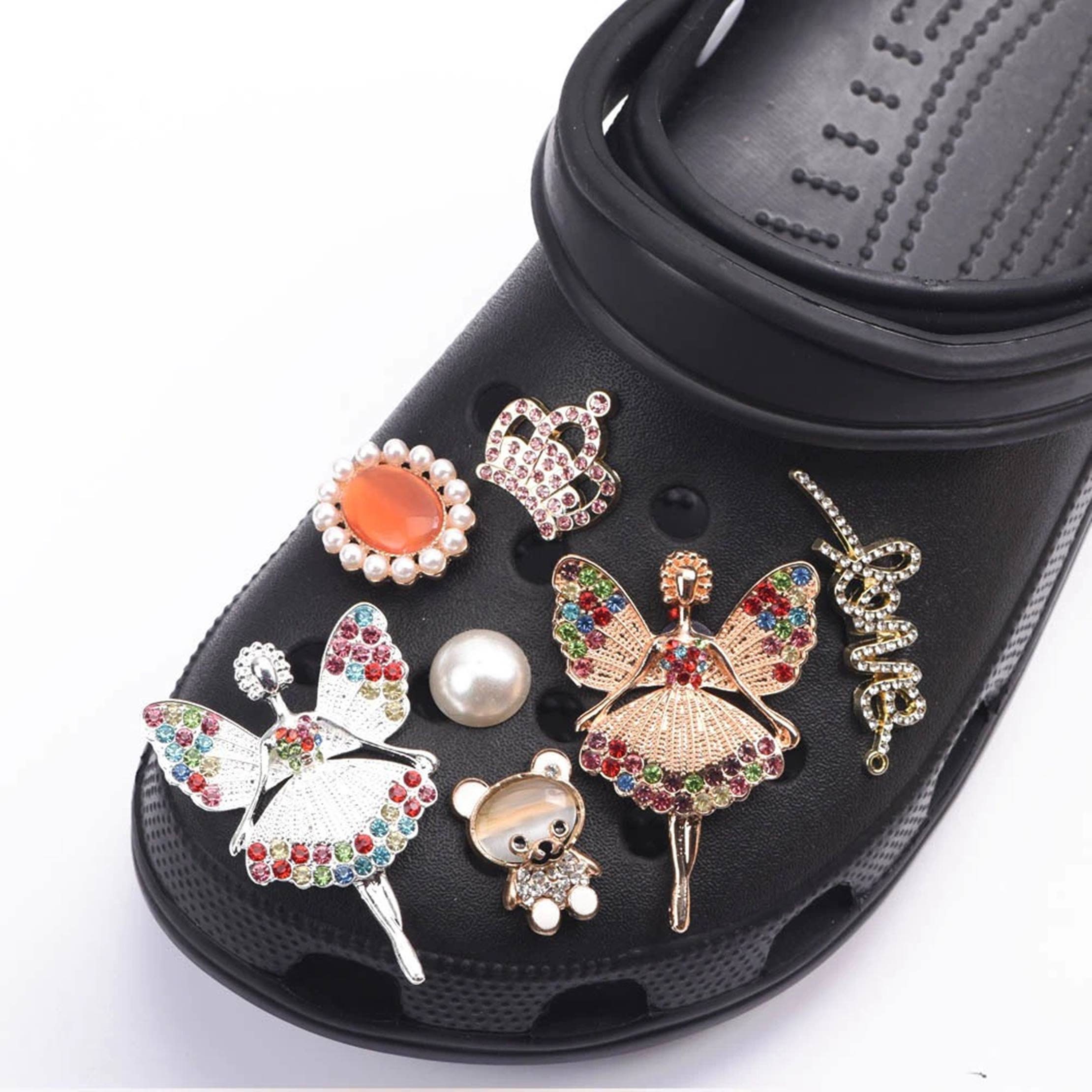 Metal Charms Designer Croc Charms Accessories Clog Shoe Button Etsy