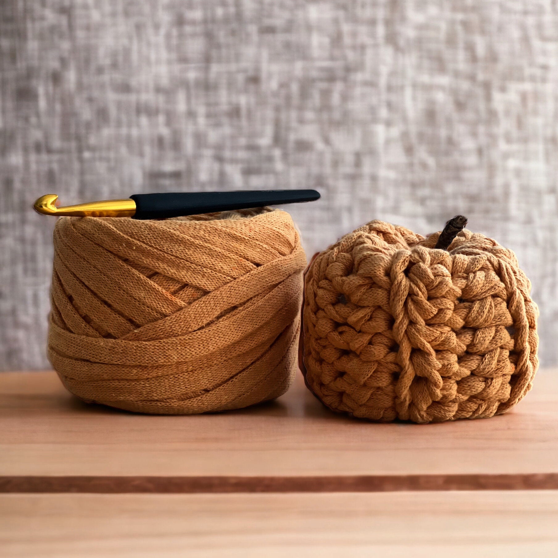 Cotton yarn knitting tube - DIY yarn for crocheting and knitting - Ideal for coasters, baskets & decorative projects