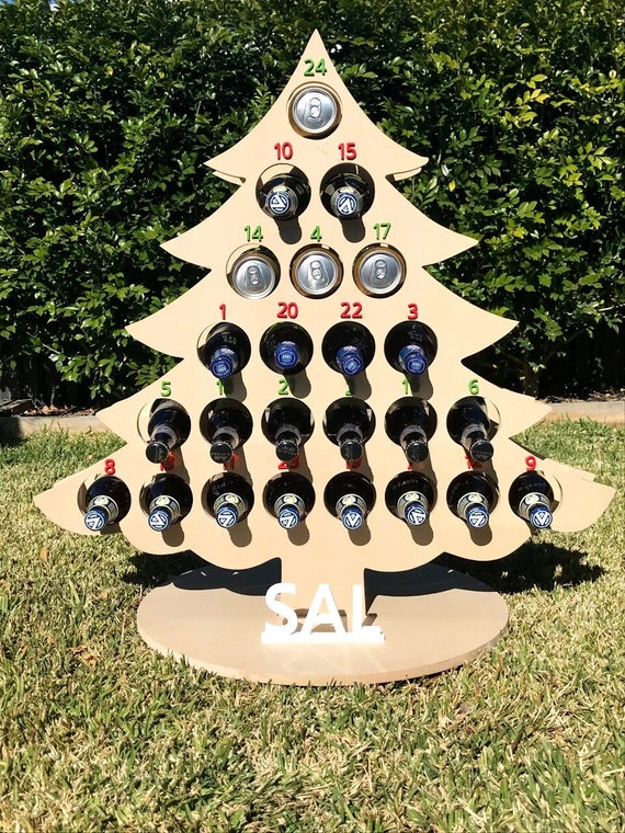 3D Christmas Advent Calendar Adult Advent Calendar Drink Christmas  Countdown Unique Advent Calendar - Etsy