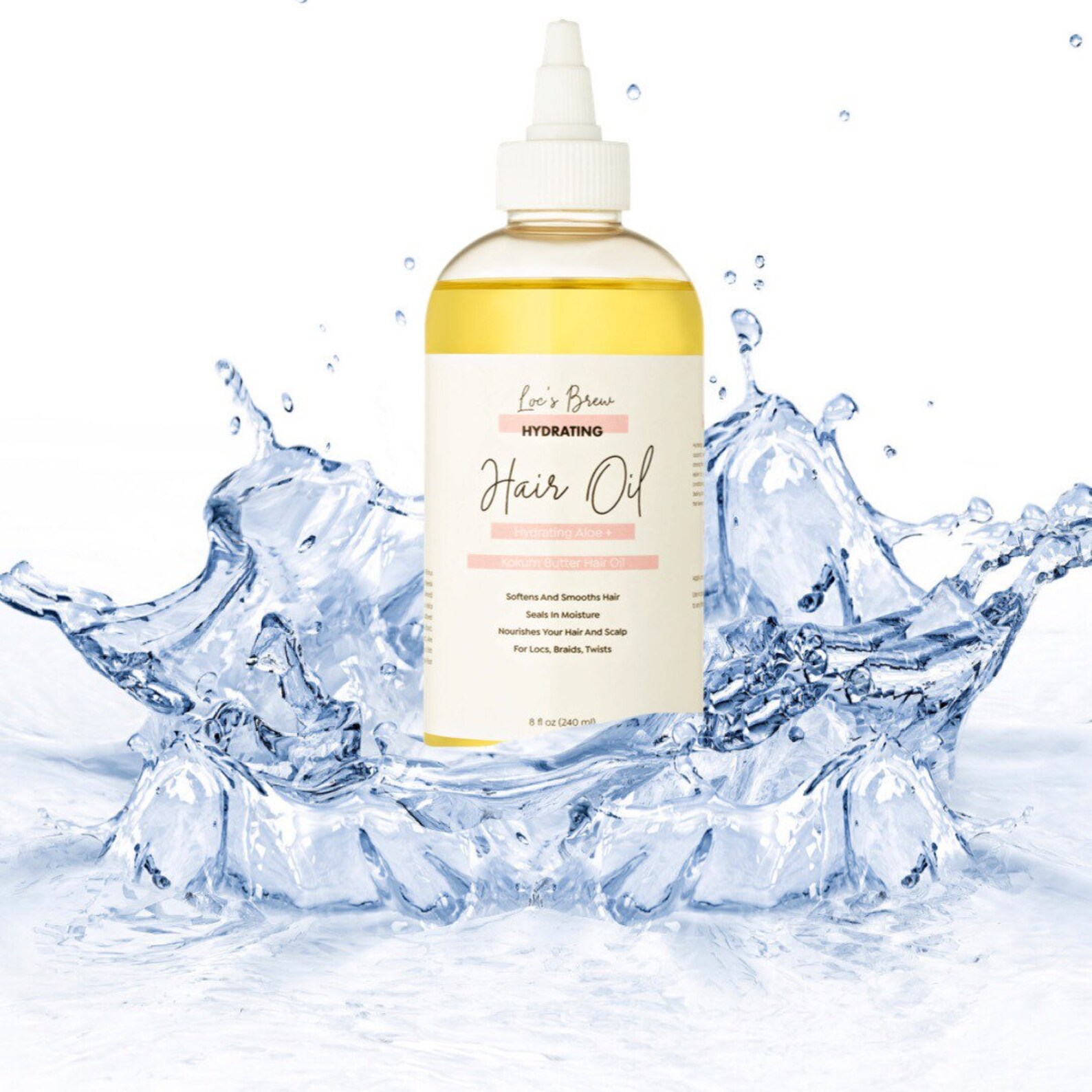 Hydrating Aloe Kokum Butter Sealing Hair Oil Etsy UK