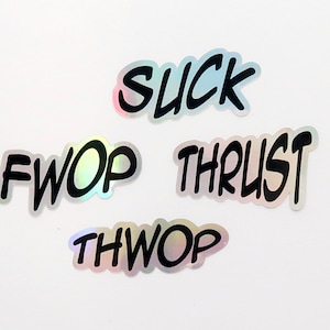 Yaoi Sticker Pack | Holographic Stickers | Anime | Manga | BL SFX Stickers