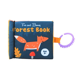 Libro Sensorial Mom´s Care Libro De Tela Animales Libro Sensorial Mom´s Care Libro De Tela Animales