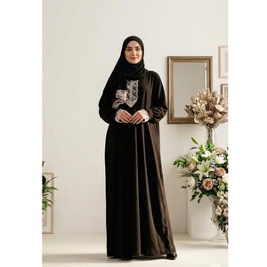 namaz dress code for ladies East west Women's Prayer Dress 2 Pieces (Without Sleeves) | Plain White