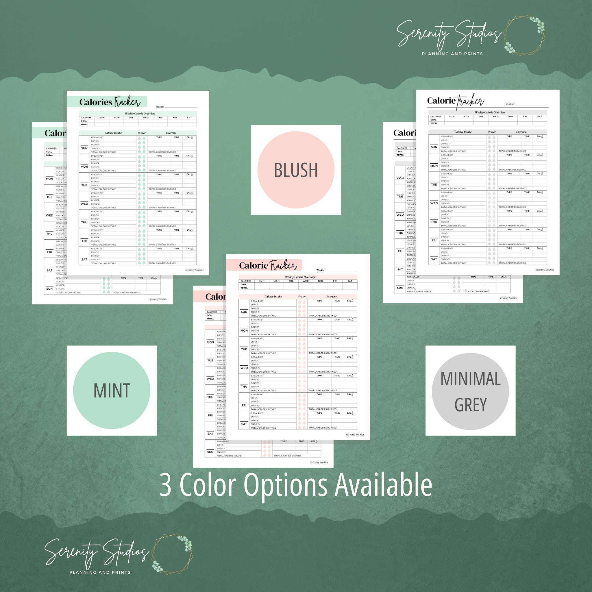 free printable calorie tracker free printable calorie tracker