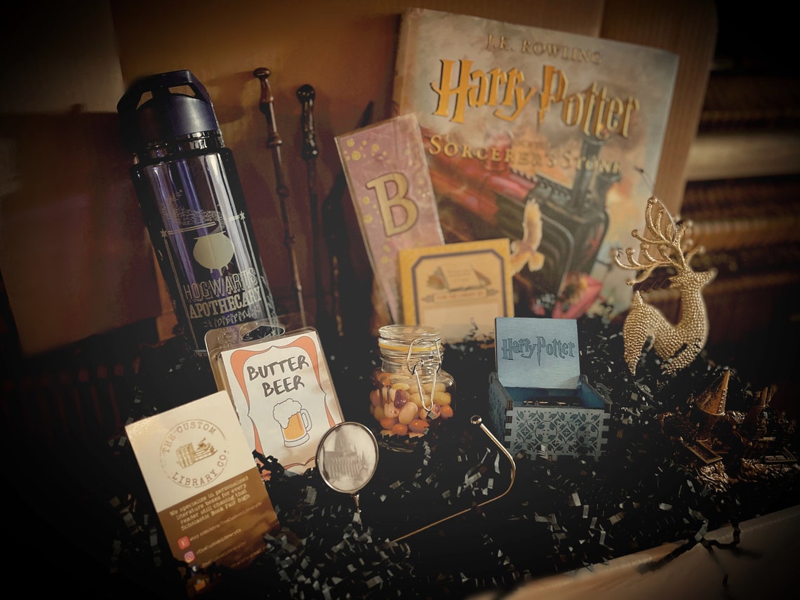 Custom Book Box for Book Lovers Etsy