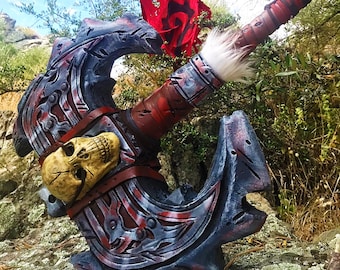 Fan Art, World of Warcraft, Weapons for cosplay, Axe, Orco Mag'har