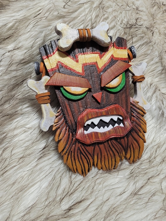Máscara Aku Aku and Uka Uka crash bandicoot