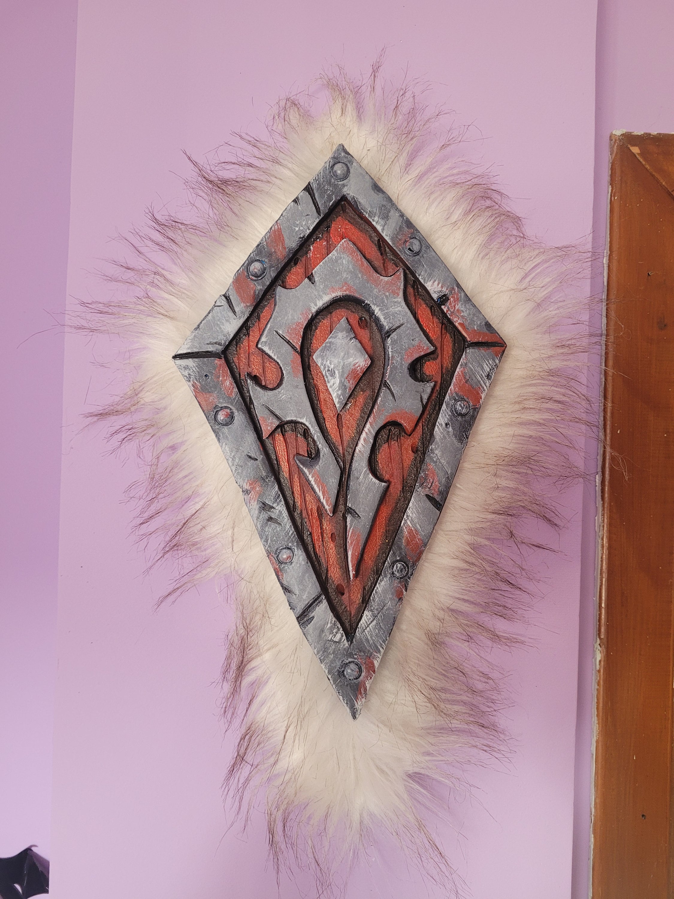 World of Warcraft - Horde Shield  Collectible retro metal signs for your  wall