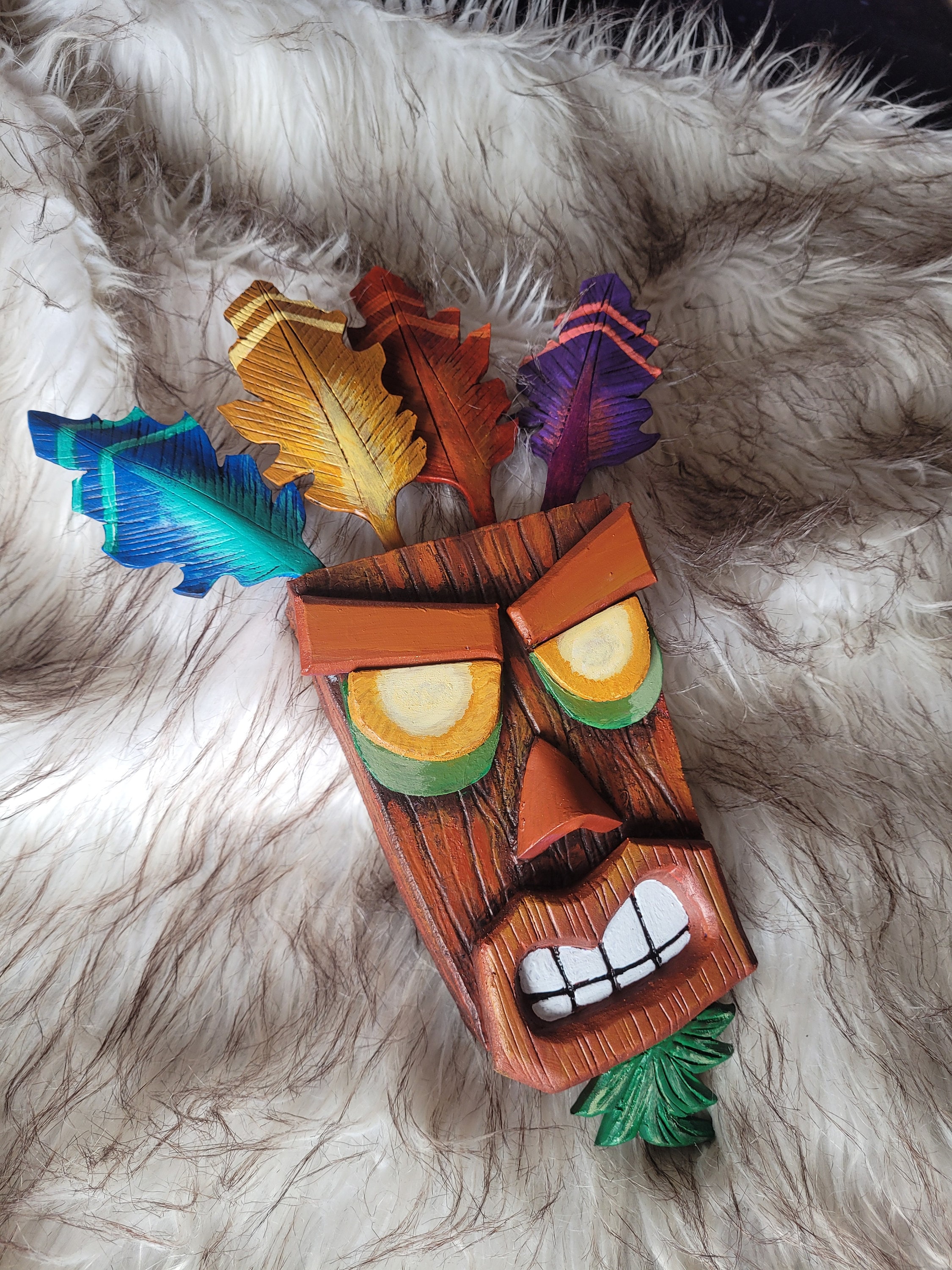 Aku Aku and Uka Uka Crash Bandicoot Etsy