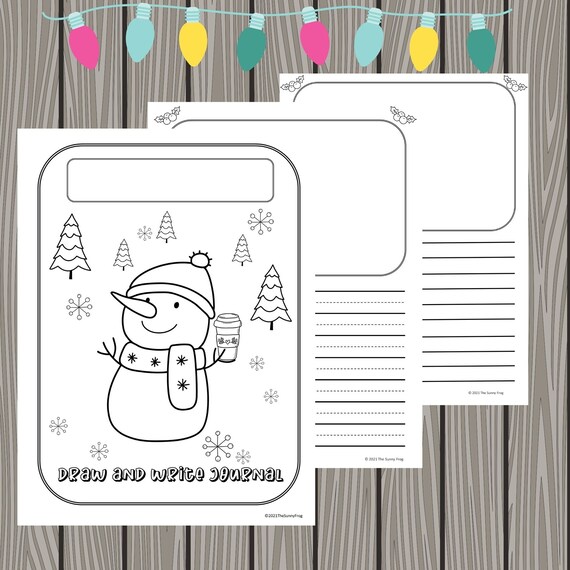 Draw And Write Journal : Writing Drawing Journal For Kids