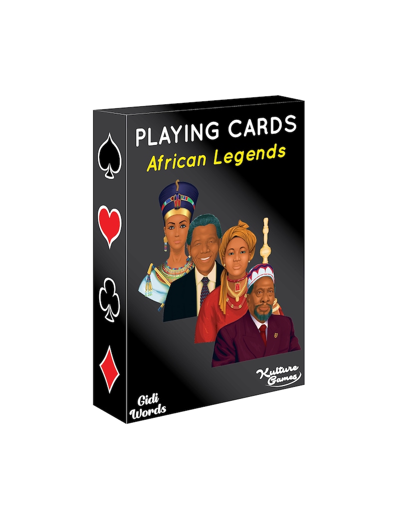 Carte da gioco delle leggende africane immagine 1