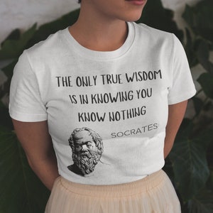Socrate La Seule Vraie Sagesse Est De Savoir Que Vous Ne Savez Etsy France Socrate La Seule Vraie Sagesse Est De Savoir Que Vous Ne Savez Etsy France