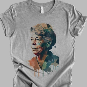Eleanor Roosevelt Minimalist Painting T-Shirt | History Unisex Gift TShirt Shirt | Mindspring Retreat