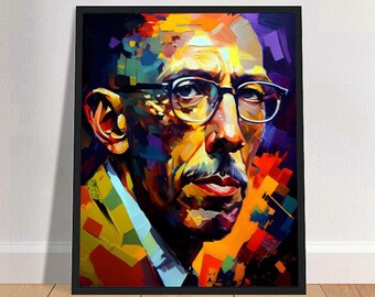 Igor Stravinsky Oil Painting Art Print Portrait POSTER 3 | Classical Music Physical Wall Art | Mindspring Retreat
