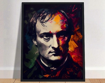 Charles Baudelaire Poster Board Knstliche Paradiese Baudelaires Klassische  Arbeit ber Opium und Wein 23x16 "Breit Franzsischer Dichter des 19 -  Etsy.de