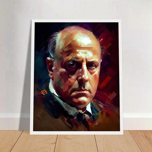 Henry James Oil Painting Art Print Portrait POSTER 1 | Classic Literature Physical Wall Art | Mindspring Retreat