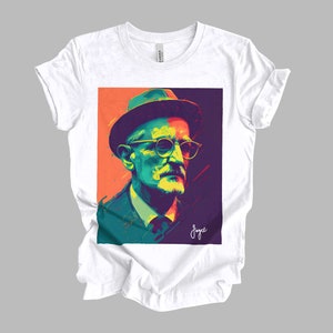 Miss James Joyce' black Shirt