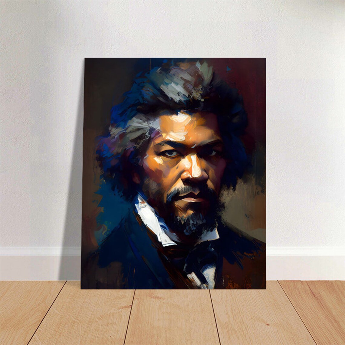 Frederick Douglass Oil Painting Art Print Portrait POSTER 3 | History ...