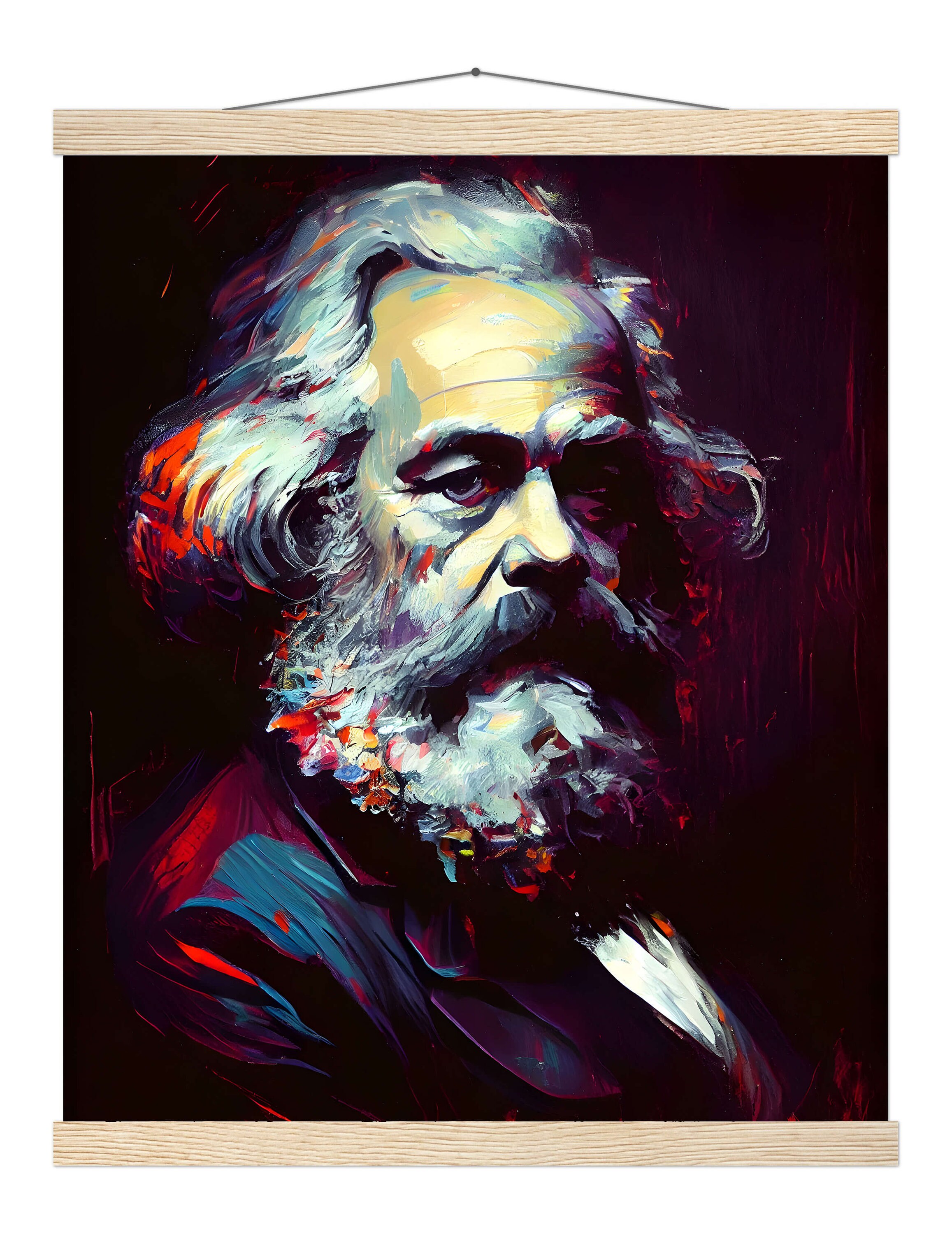 Karl Marx Oil Painting Art Print Portrait POSTER Philosophy Etsy Karl Marx Oil Painting Art Print Portrait POSTER Philosophy Etsy