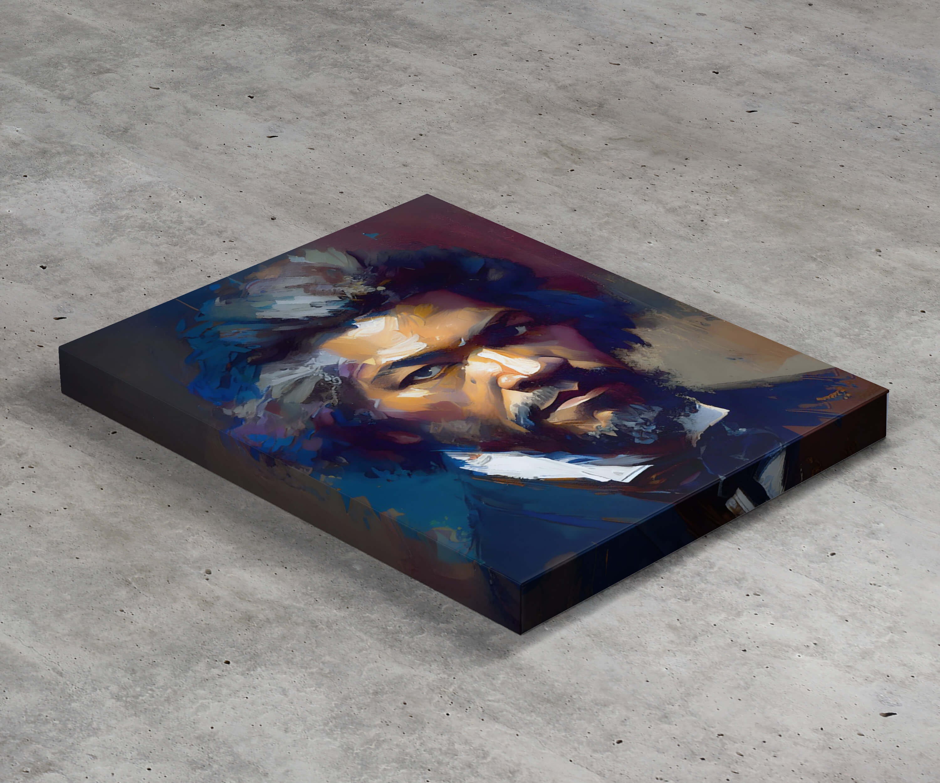 Frederick Douglass Oil Painting Art Print Portrait POSTER 3 | History ...