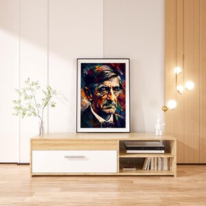 Ralph Waldo Emerson Oil Painting Art Print Portrait POSTER 2 | Philosophy Physical Wall Art | Mindspring Retreat image 8