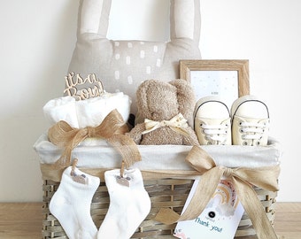 Welcome Baby Basket | Newborn Basket | Baby shower Basket | Baby Gift Basket