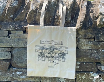 Wuthering Heights Canvas Bags - Emily Brontë - Family Tree - Heathcliff & Cathy