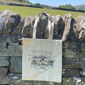 Wuthering Heights Canvas Bags - Emily Brontë - Family Tree - Heathcliff & Cathy