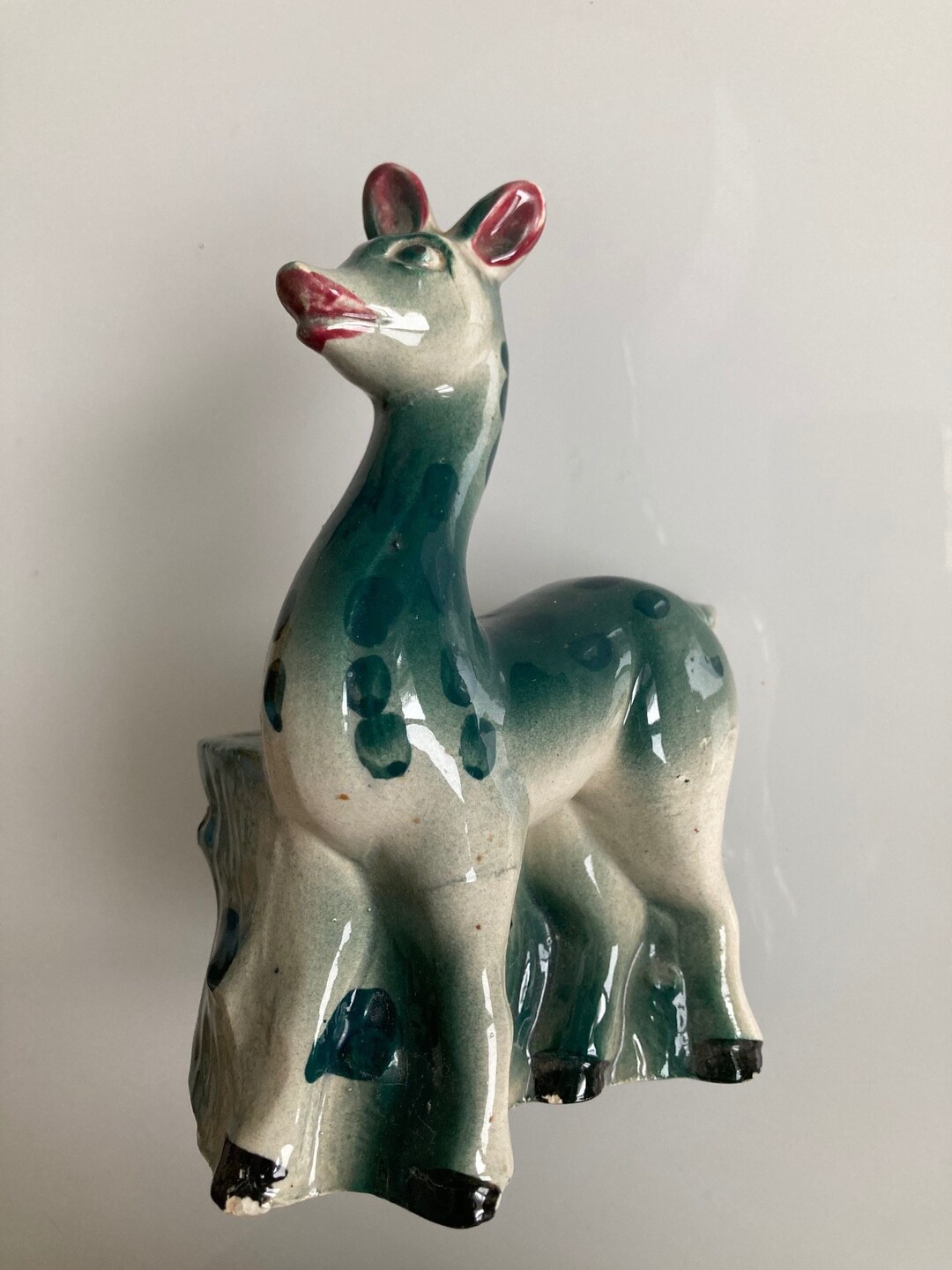 Vintage Deer Vase/planter, Made in Japan, 50s Etsy