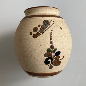 Vintage Cozumel Mexico Sand Vase Vintage Tonala image 5