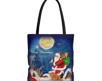 Details about   Christmas Tote Bag Keep Calm And Eat Your Xmas Pudding Novelty Parody Santa
