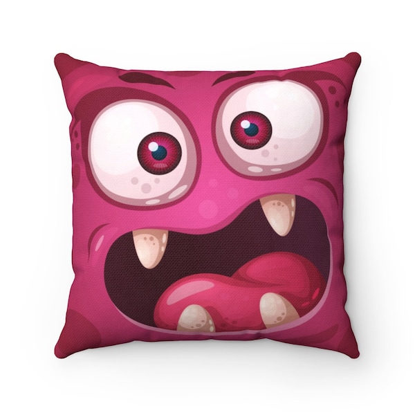 Monster Pillow Etsy