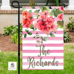 Sublimation Garden Flag Digital Design |Spring Summer Floral Garden Flag Design | Garden Flag Design | Garden Flag Template | Garden Flag