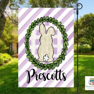Easter garden flag | spring garden flag | easter bunny flag | garden flag | Easterbunny | easter garden decor | personalized gift| farmhouse
