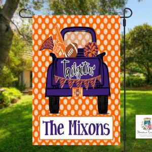 South Carolina Garden Flag | go Tigers | garden flag|christmas gift | housewarming gift | Clemson | personalized gift | fall garden flag