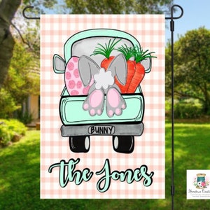 Easter Garden Flag | Spring garden flag | Easter garden decor | Easter decor | welcome sign | personalized gift | housewarming gift | Easter