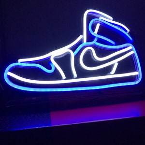 Sneakers Neon Sign Decor Light. | Etsy