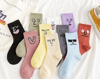 Funny Face Socks