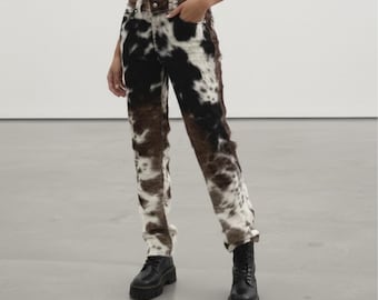 cowhide pant