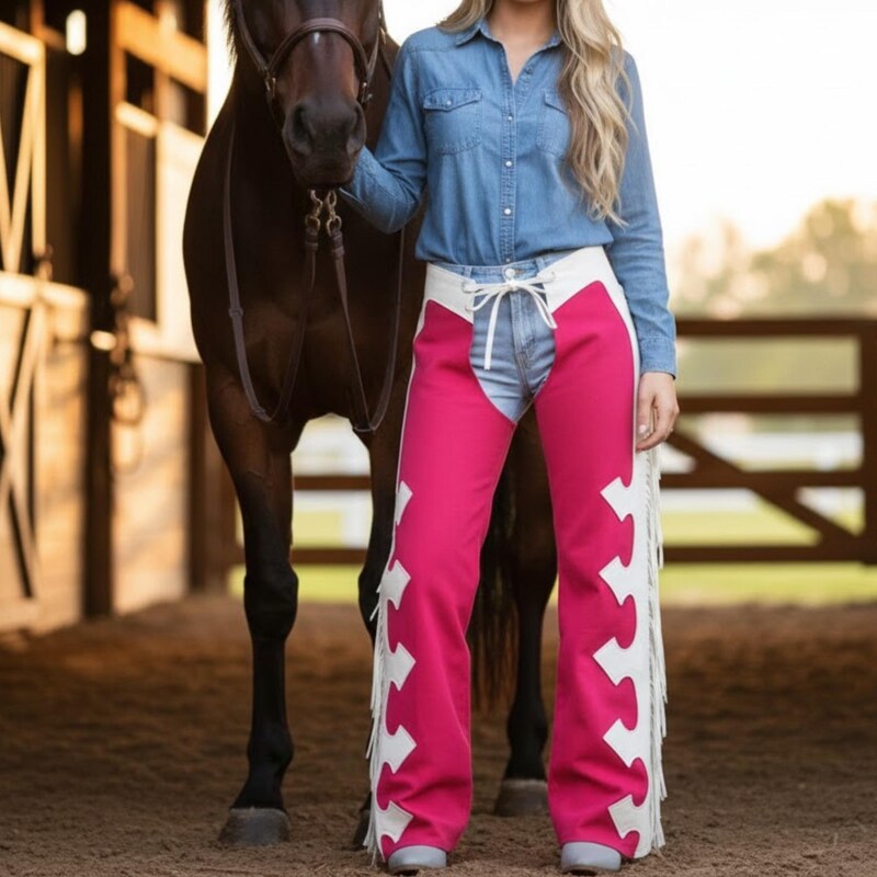 Cowgirl Chaps - Etsy