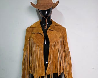 Handmade Tan Suede Cowboy Hat – Western Hat For Men Rustic Outback Style Gift