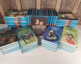 The Hardy Boys Franklin W. Dixon vintage 1970s books matte picture covers - sold individually