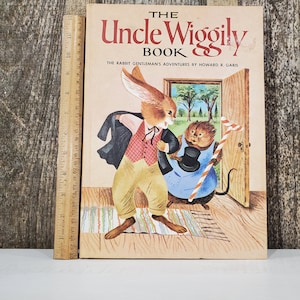 Uncle Wiggily - The Rabbit Gentleman&#39;s Adventures, Howard R. Garis, 1973 - cute illustrations!