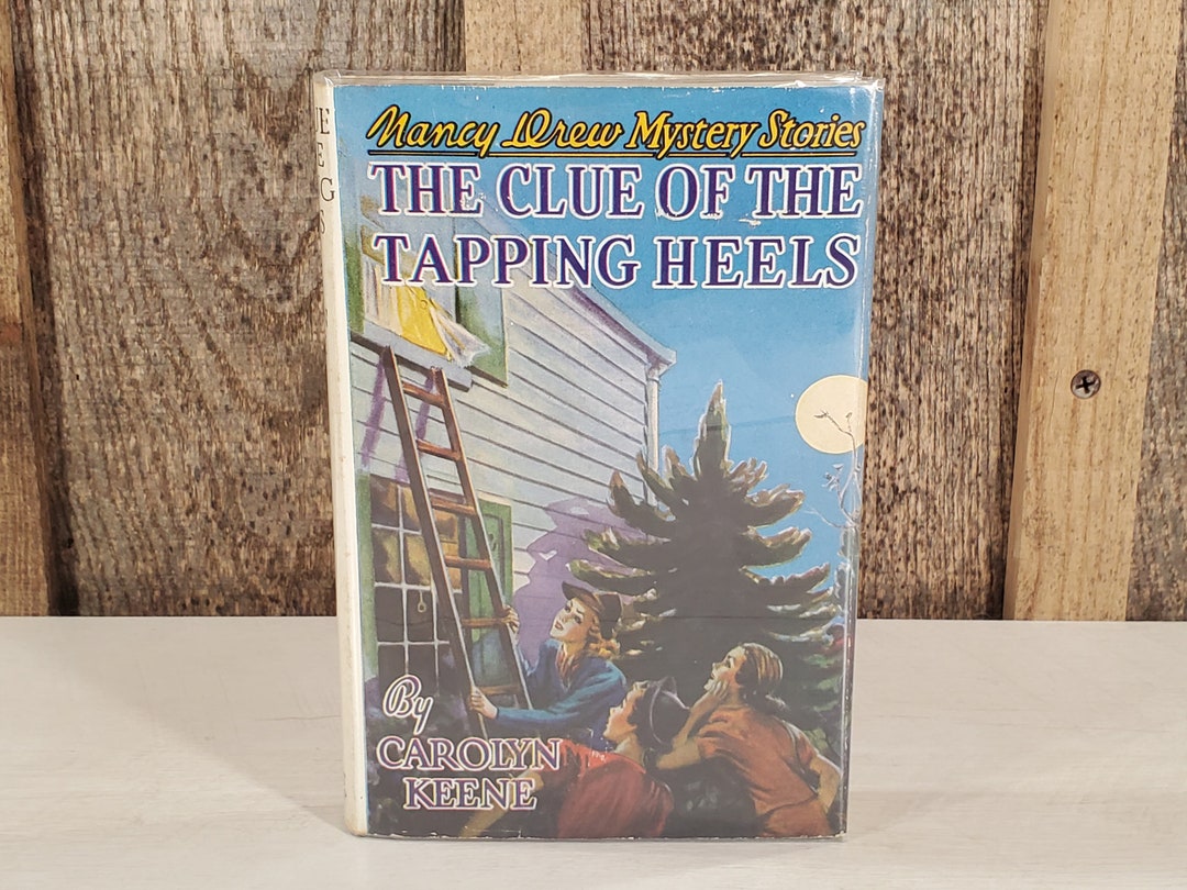 Nancy Drew the Clue of the Tapping Heels 1960 Nice Dust Jacket Etsy